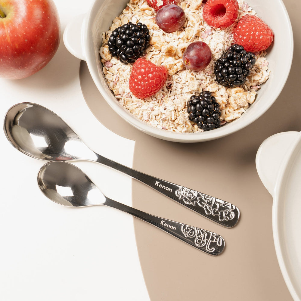 Kuppels Kinderbesteck mit Gravur Fussballfreunde - Muckelmeister