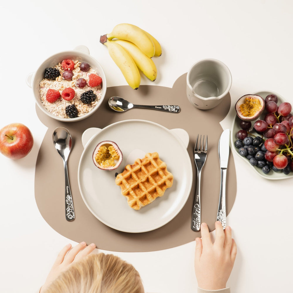 Kuppels Kinderbesteck mit Gravur Fussballfreunde - Muckelmeister