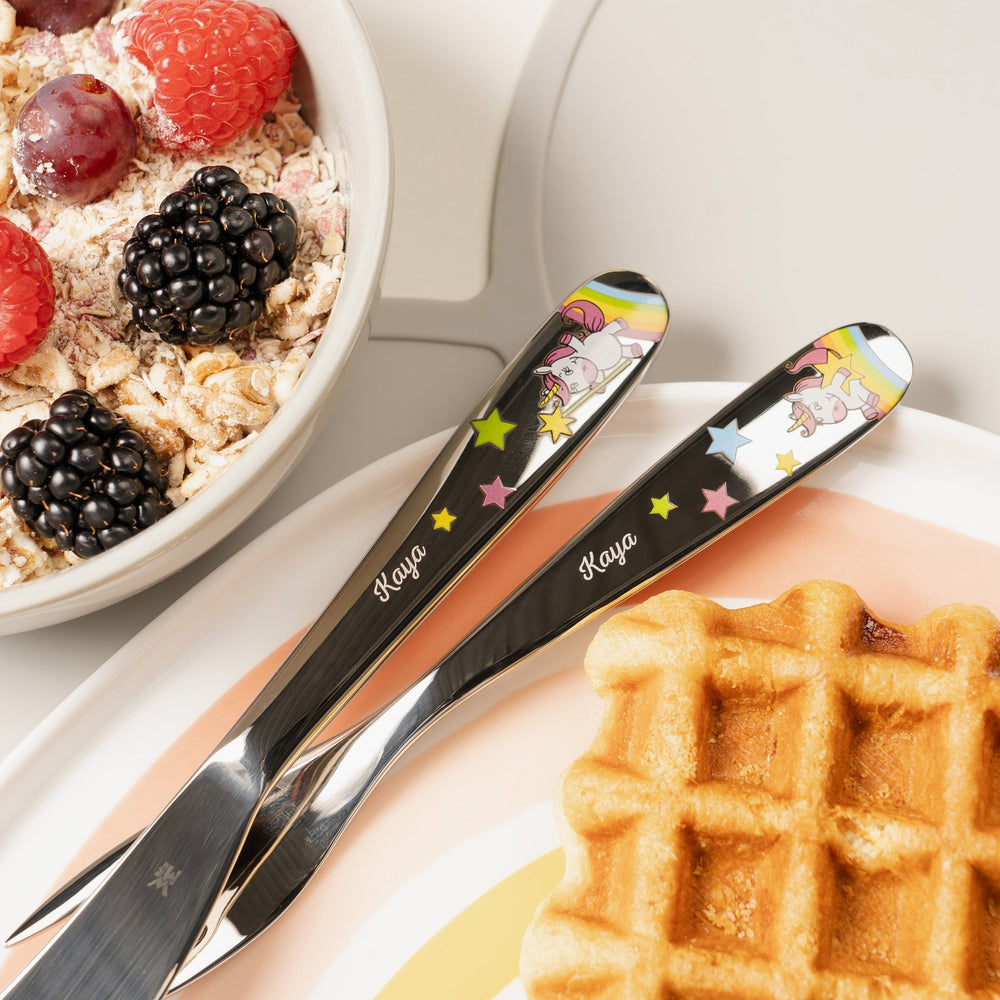 WMF Kinderbesteck mit Gravur Einhorn - Muckelmeister