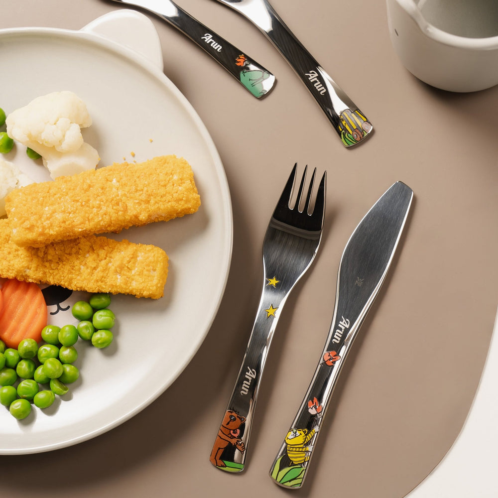 WMF Kinderbesteck mit Gravur Janosch - Muckelmeister