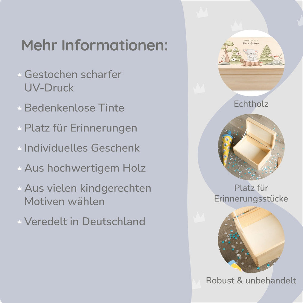 Erinnerungsbox personalisiert - 
