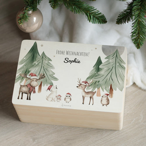 Weihnachtskiste personalisiert - 