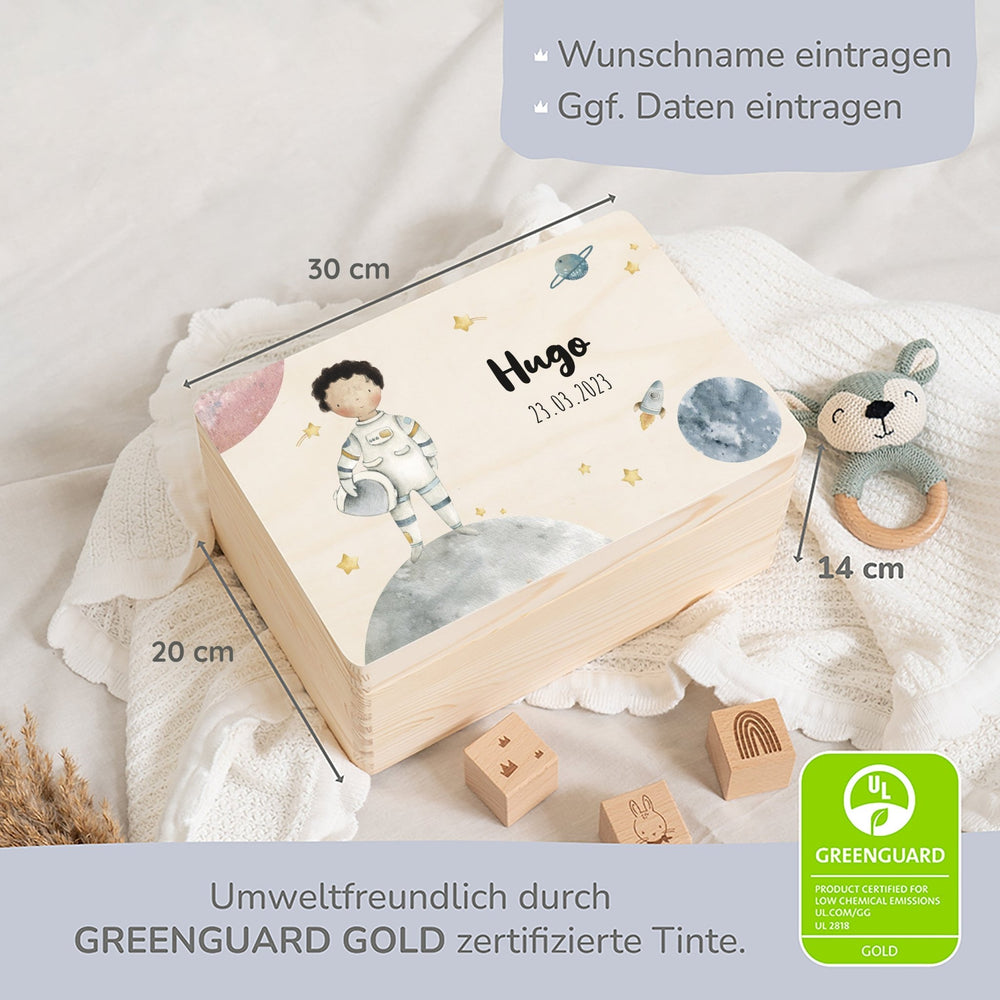 Erinnerungsbox Baby Astronaut - Muckelmeister