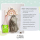 Kindergarderobe Personalisiert - Regenbogen rosa pastell - Muckelmeister