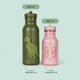TRIXIE Trinkflasche personalisiert mit Gravur - Tiere - Geschenk zur Einschulung - Muckelmeister