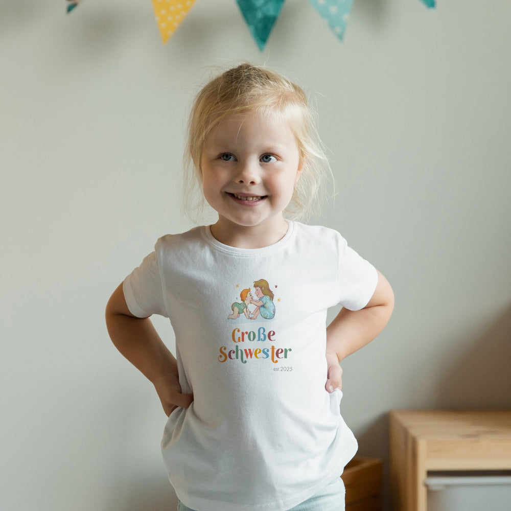 Klassischer Babystrampler und Klassisches T-Shirt kurzärmlig - Geschwister - Muckelmeister