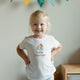 Klassischer Babystrampler und Klassisches T-Shirt kurzärmlig - Geschwister - Muckelmeister