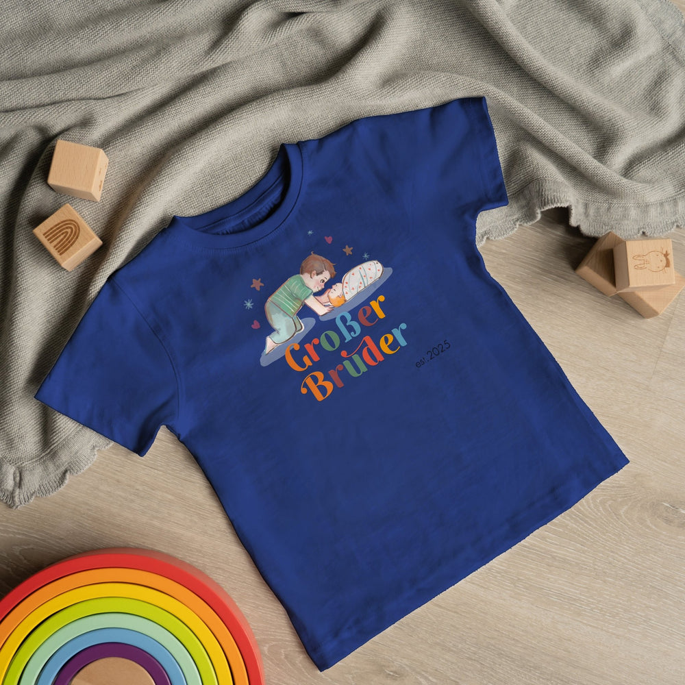Klassischer Babystrampler und Klassisches T-Shirt kurzärmlig - Geschwister - Muckelmeister