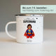 Personalisierte Emaille Tasse - 