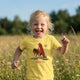 Personalisiertes Kinder T-Shirt mit Namen - Pferdewiese - Muckelmeister