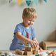 Personalisiertes Kinder T-Shirt mit Namen - Pferdewiese - Muckelmeister
