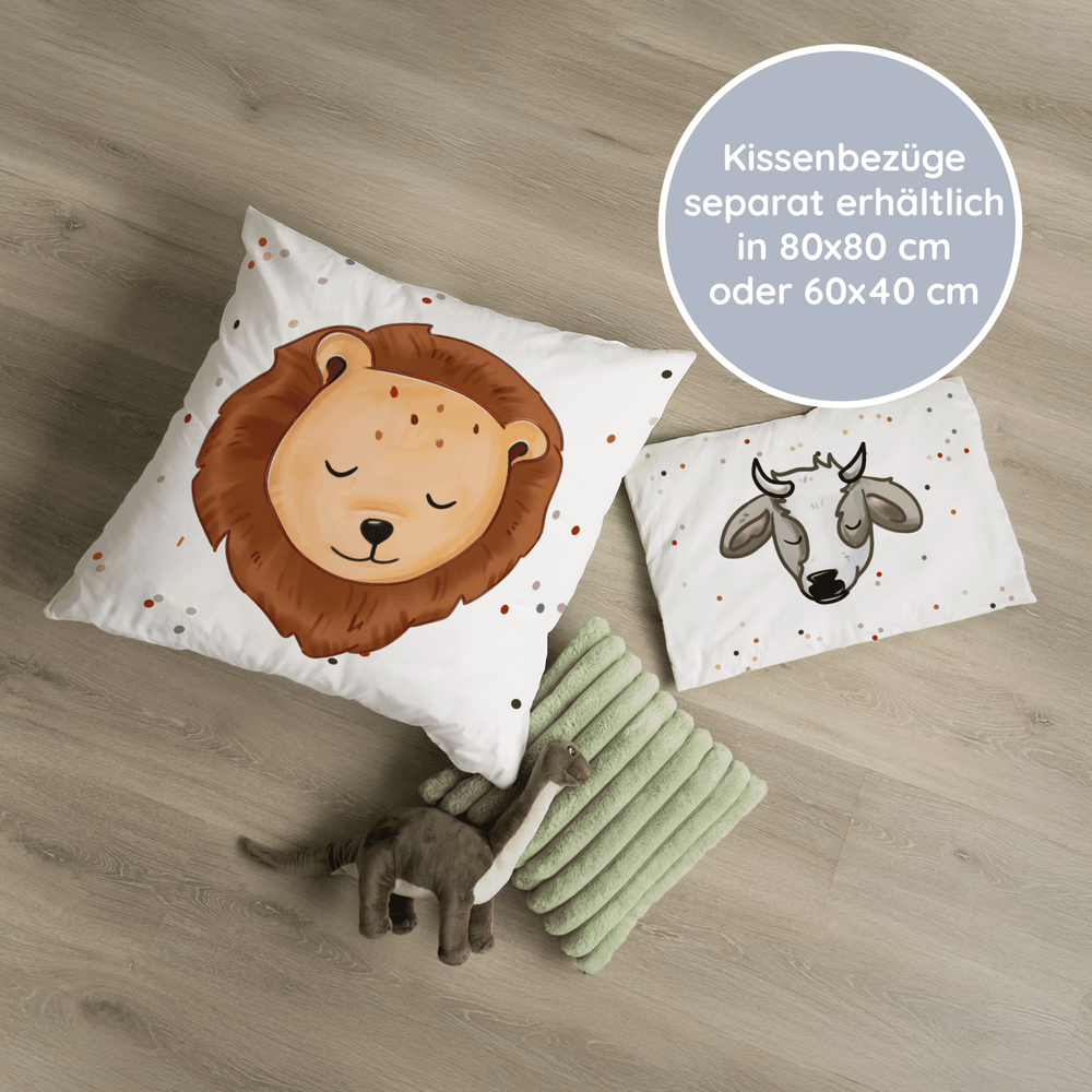 Personalisierter Bettbezug - Bettdecke 100x135cm - Muckelfreunde - Muckelmeister