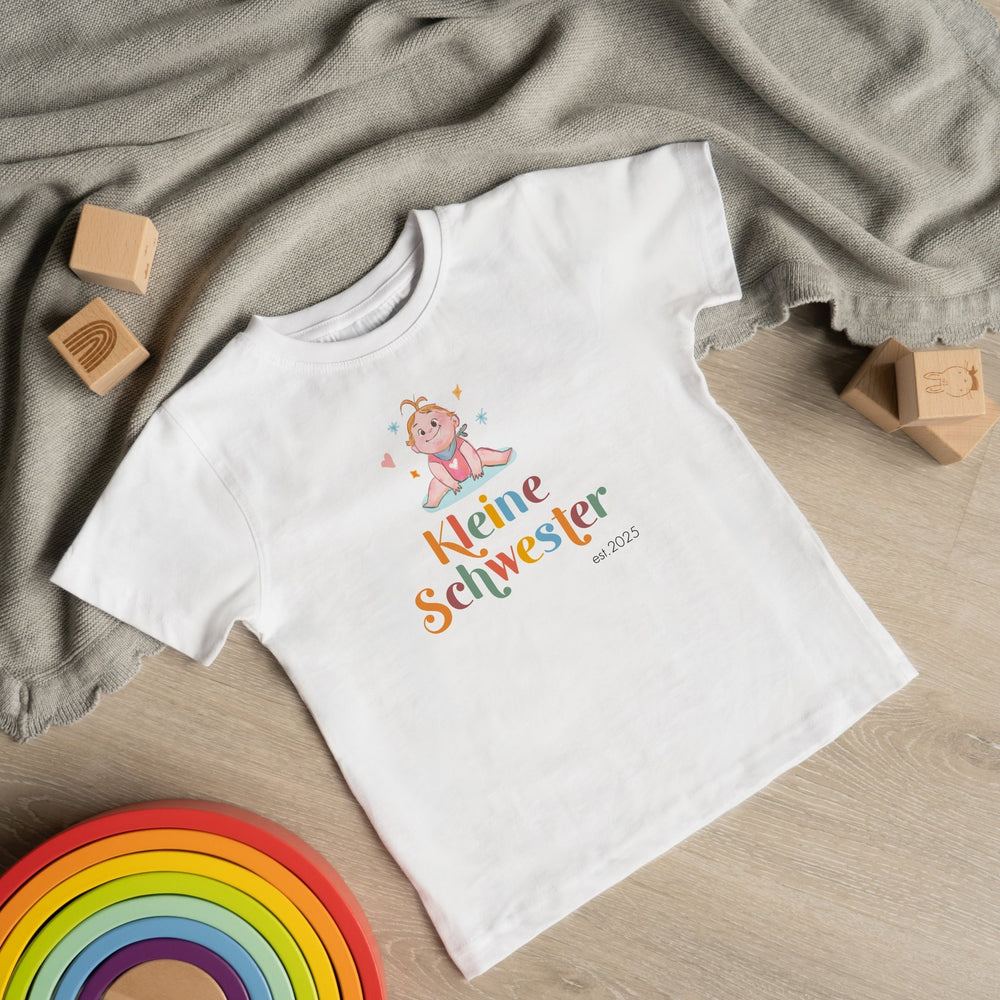 Klassischer Babystrampler und Klassisches T-Shirt kurzärmlig - Geschwister - Muckelmeister