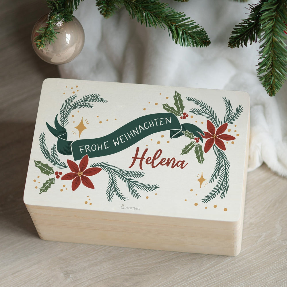 Weihnachtskiste personalisiert - 