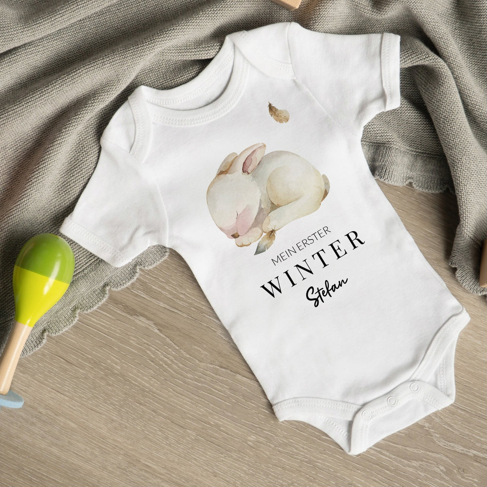 Klassischer Babystrampler kurzärmlig - Jahreszeiten - Muckelmeister