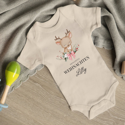 Klassischer Babystrampler kurzärmlig - 