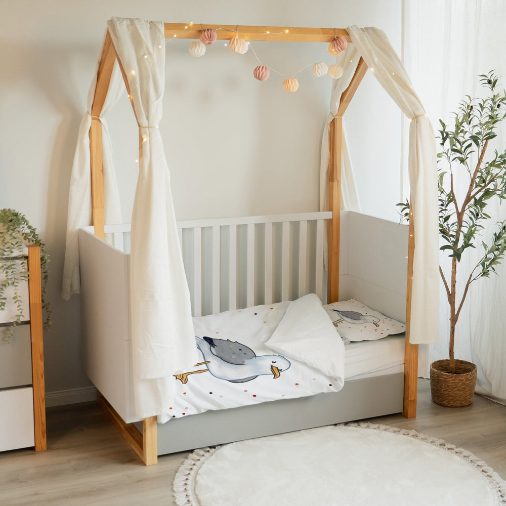 Personalisierter Bettbezug - Bettdecke 100x135cm - Muckelfreunde - Muckelmeister