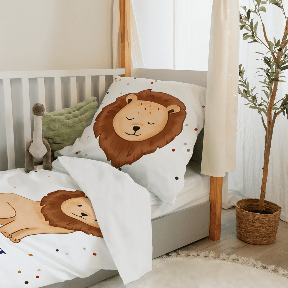 Personalisierter Bettbezug - Bettdecke 100x135cm - Muckelfreunde - Muckelmeister