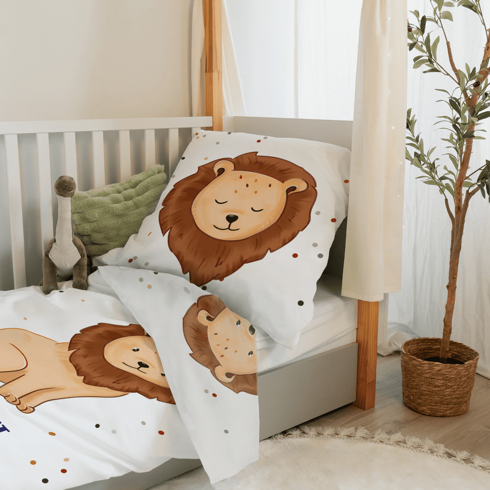 Personalisierter Bettbezug - Bettdecke 100x35cm - Muckelfreunde - Muckelmeister