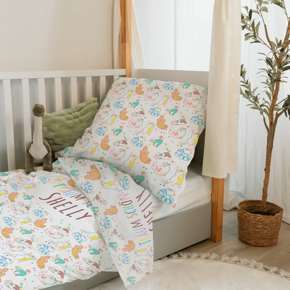 Personalisierter Bettbezug - Bettdecke 100x135cm