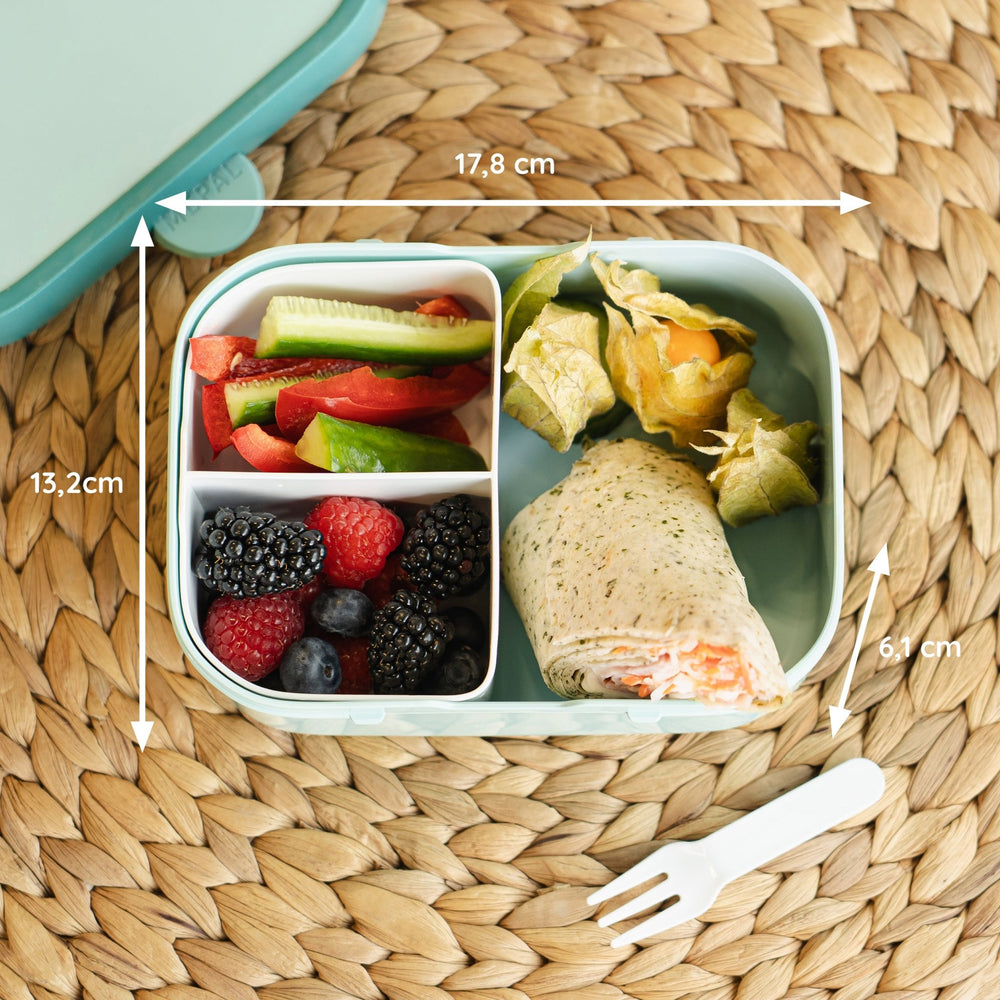 Mepal Brotdose Personalisiert - Campus - Regenbogen Mädchen - Muckelmeister