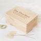 Erinnerungsbox Baby Gravur Wunschtext - Muckelmeister