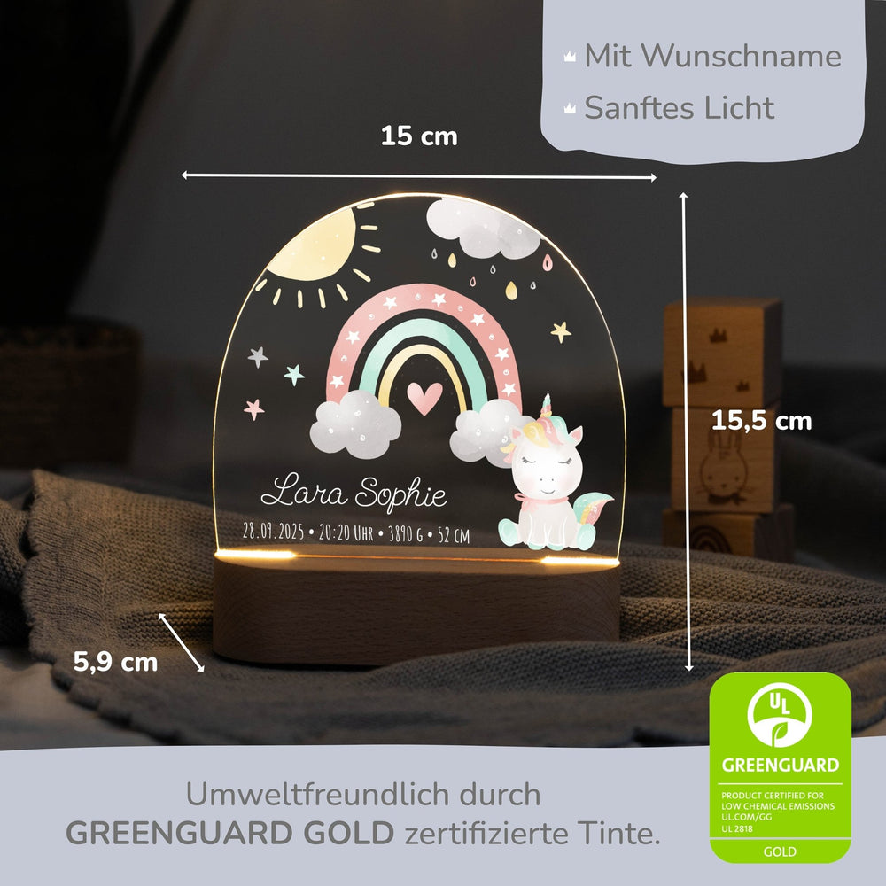 Nachtlicht Kinder personalisiert - 