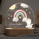Nachtlicht Kinder personalisiert - 