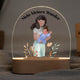 LED Nachtlicht Kinder personalisiert - 