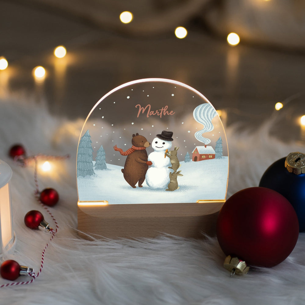 LED Nachtlicht Kinder personalisiert - 