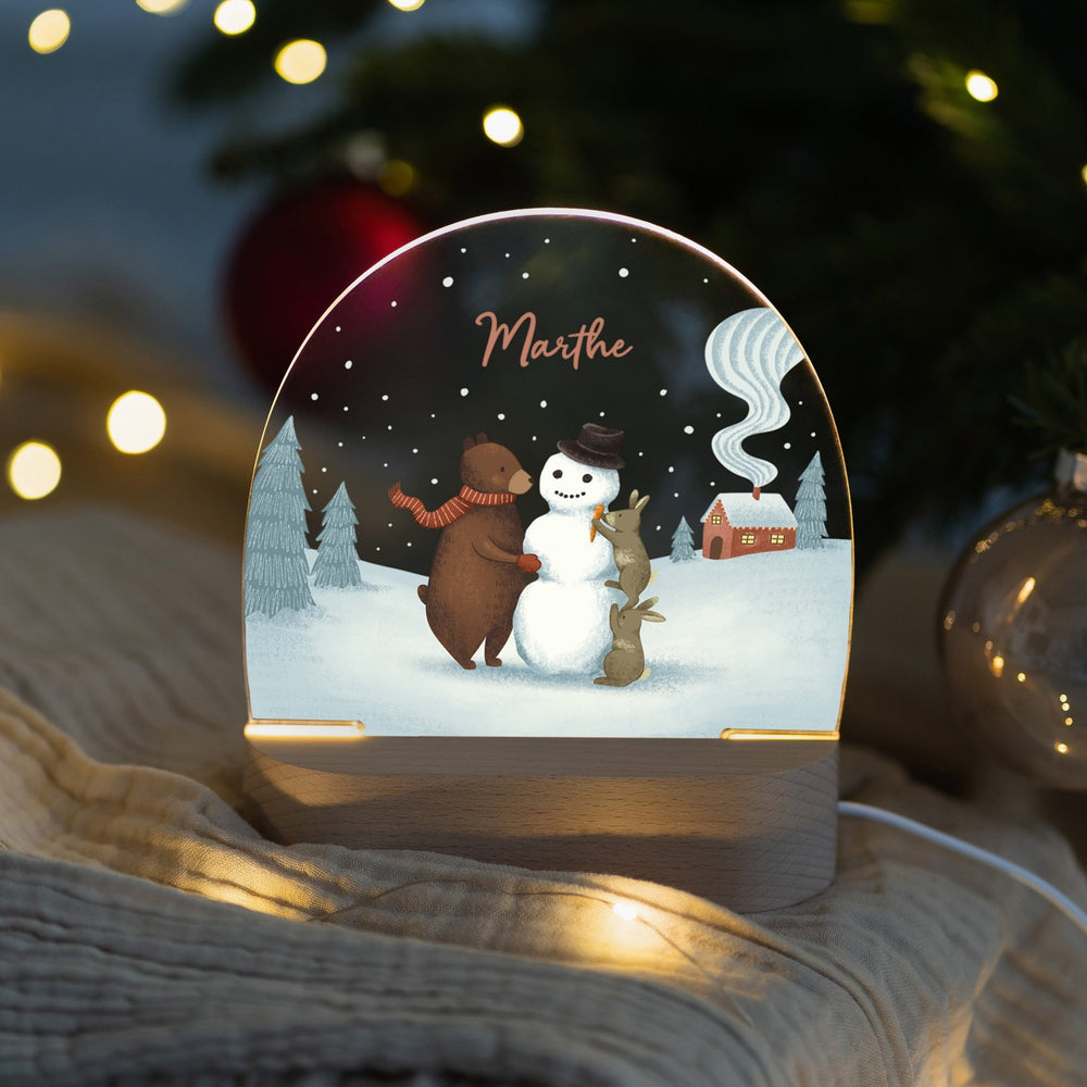 LED Nachtlicht Kinder personalisiert - 