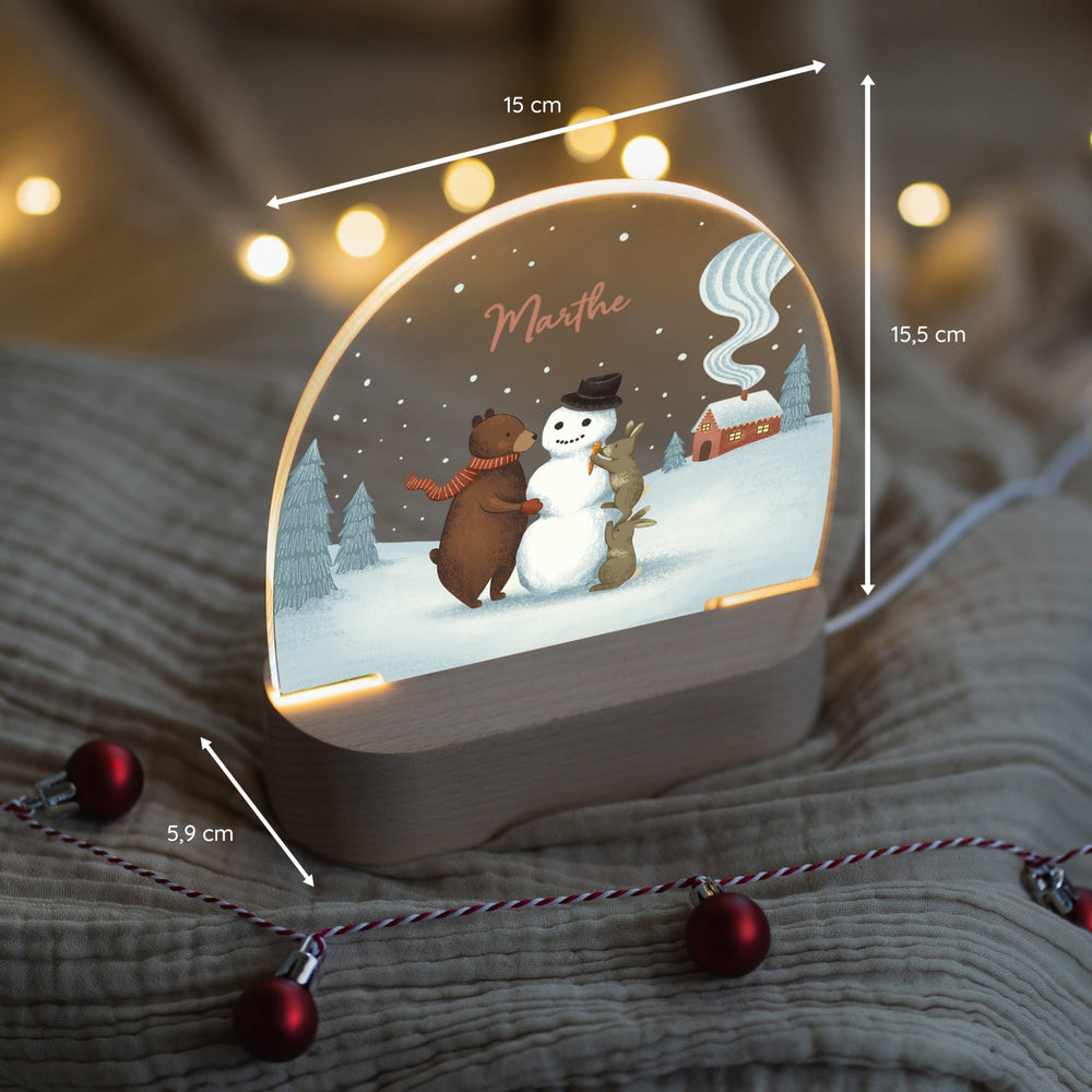 LED Nachtlicht Kinder personalisiert - 