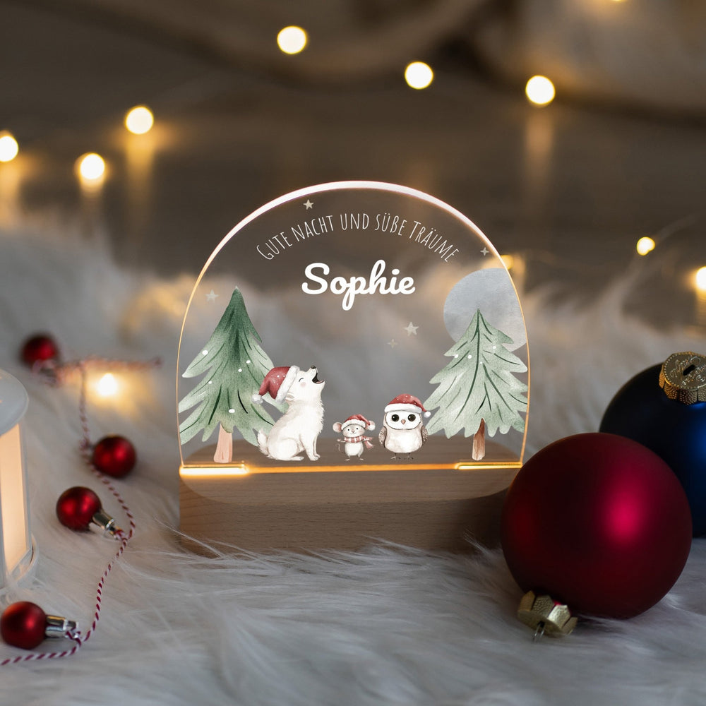 LED Nachtlicht Kinder personalisiert - 