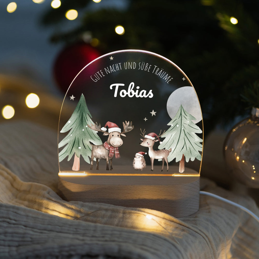 LED Nachtlicht Kinder personalisiert - 