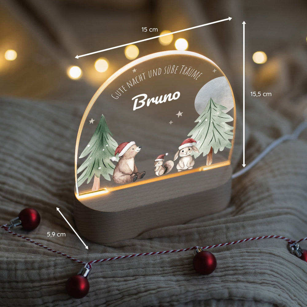 LED Nachtlicht Kinder personalisiert - 