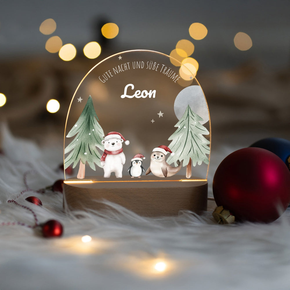 LED Nachtlicht Kinder personalisiert - 