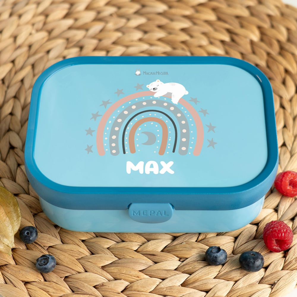 Mepal Brotdose Personalisiert - Campus - Regenbogen Jungs - Muckelmeister