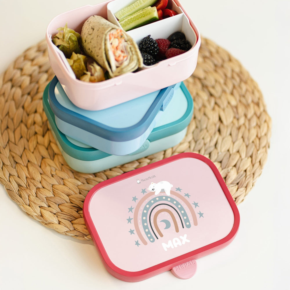 Mepal Brotdose Personalisiert - Campus - Regenbogen Jungs - Muckelmeister