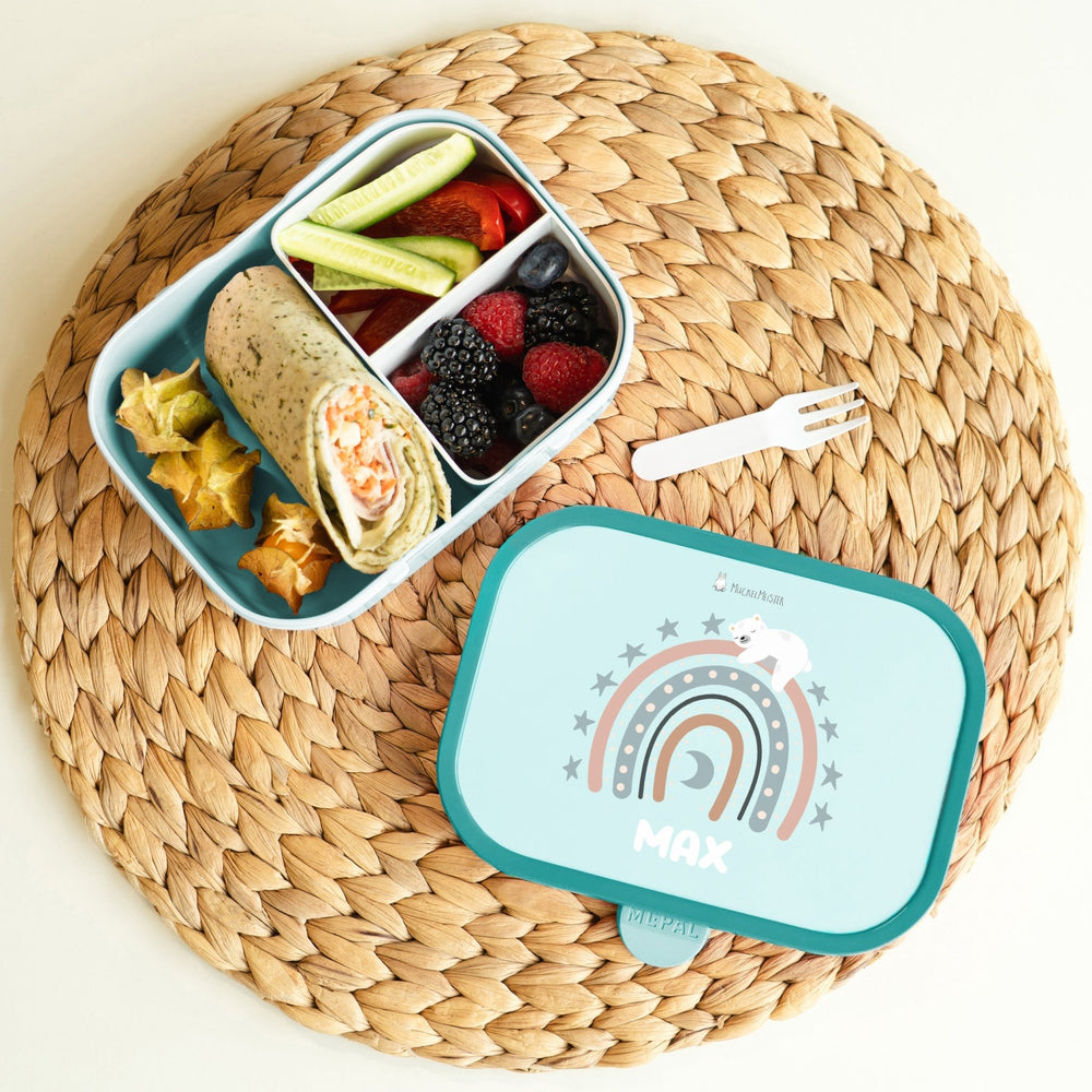 Mepal Brotdose Personalisiert - Campus - Regenbogen Jungs - Muckelmeister