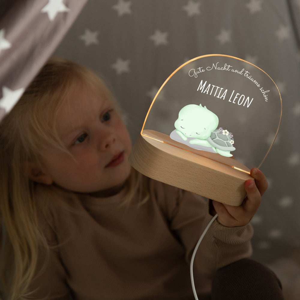 LED Nachtlicht Kinder personalisiert - 