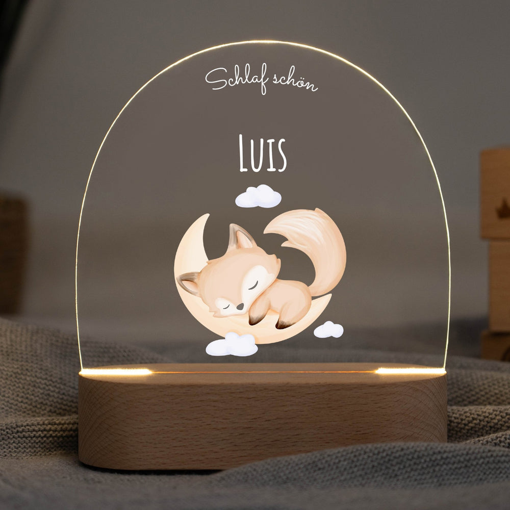 LED Nachtlicht Kinder personalisiert - 