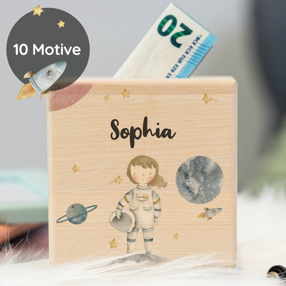 Spardose Personalisiert Astronaut - Muckelmeister