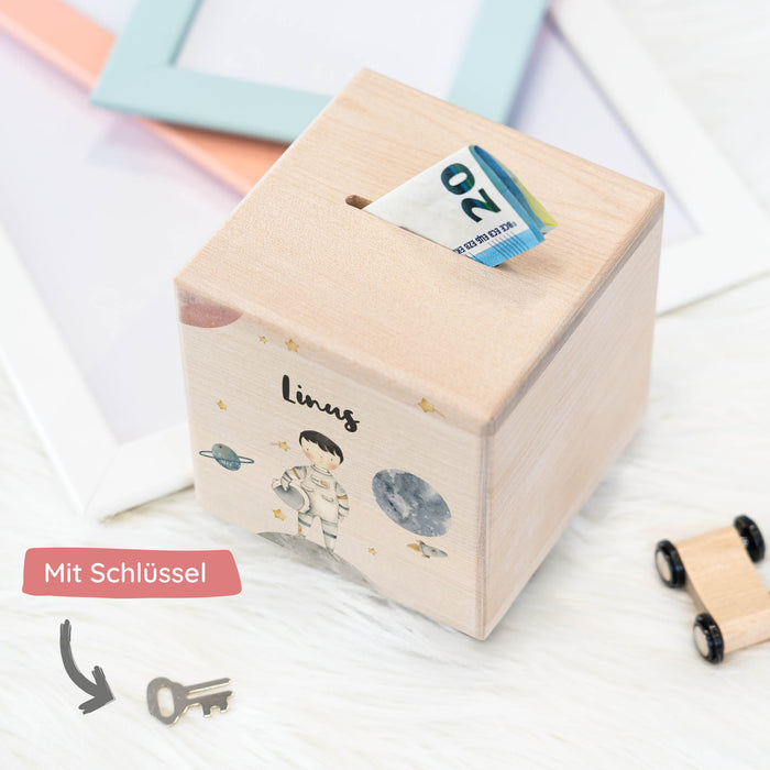 Spardose Personalisiert Astronaut