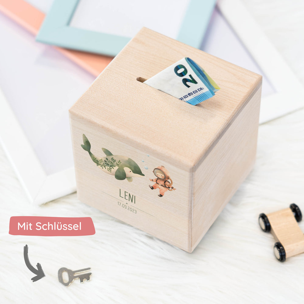 Spardose Personalisiert Delfin - Muckelmeister