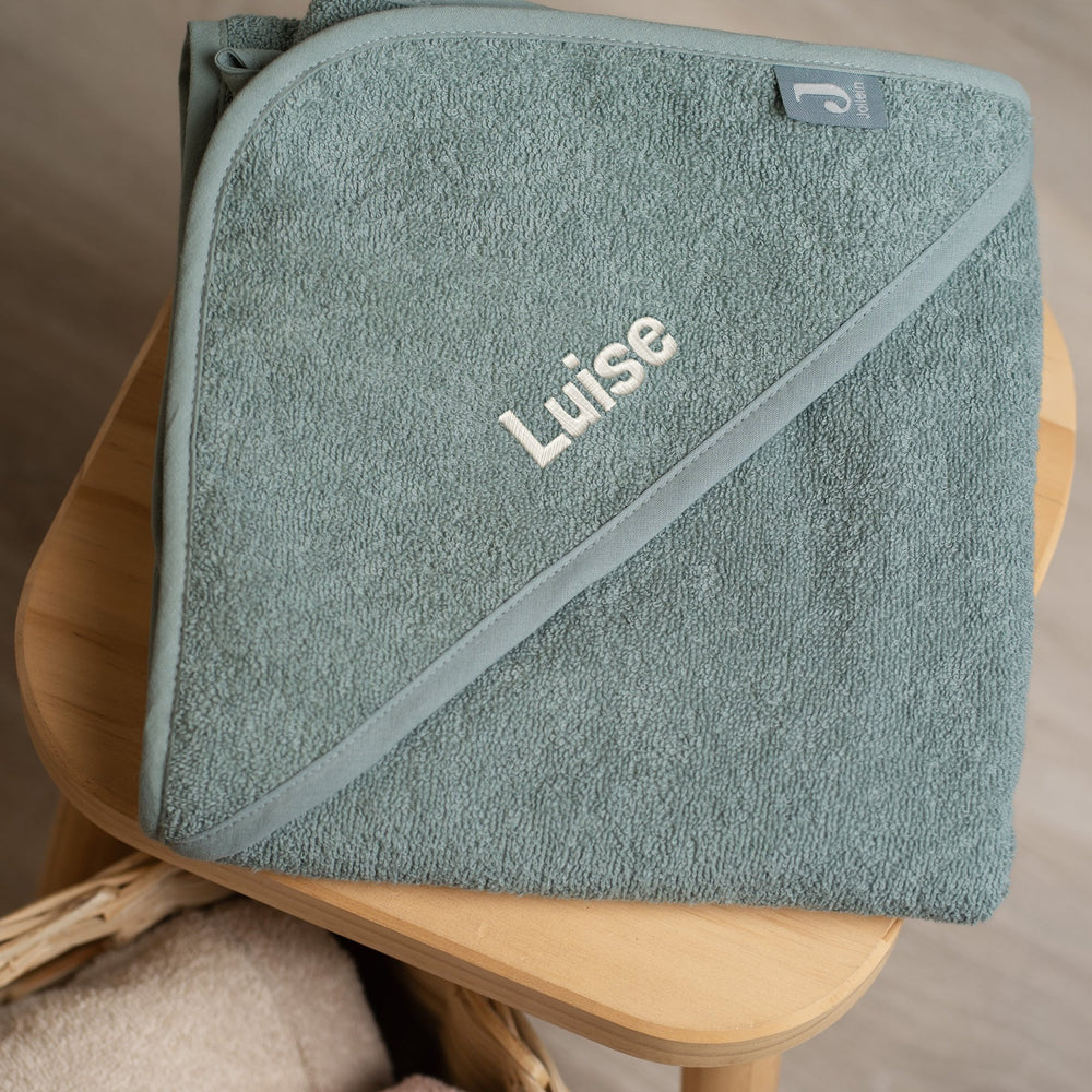 Kapuzenhandtuch Baby Frottee | Personalisiertes Badehandtuch | Stick - Muckelmeister