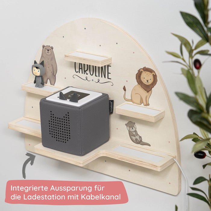 Tonie Regal personalisiert - Bär - Löwe- Otter - Hund