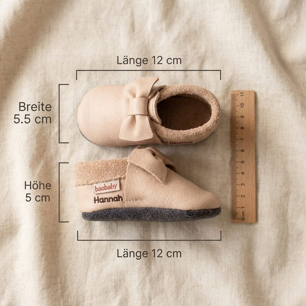 Personalisierte Krabbelschuhe – Piruetice Puder - Muckelmeister