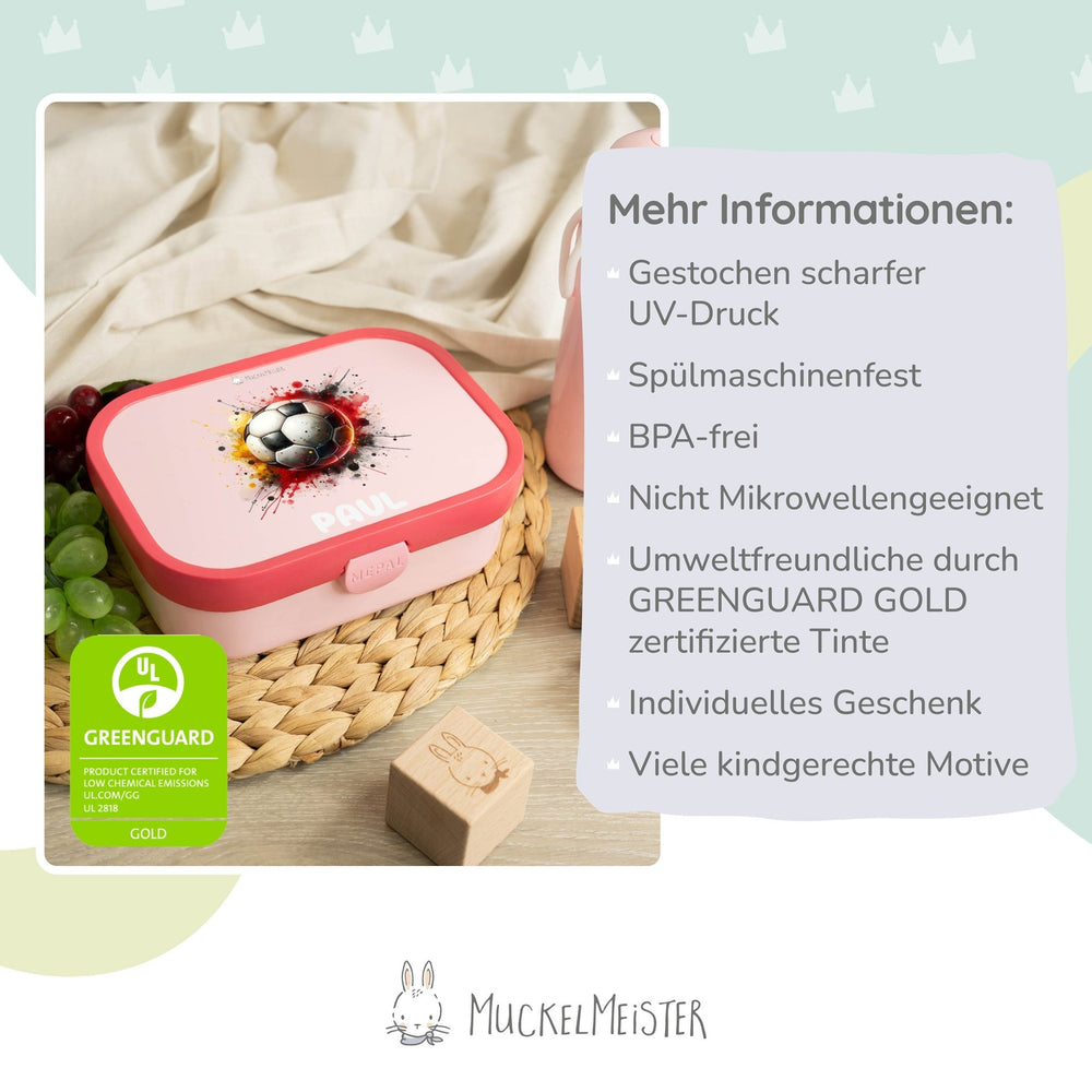 Mepal Brotdose Personalisiert - Campus - Ball - Muckelmeister