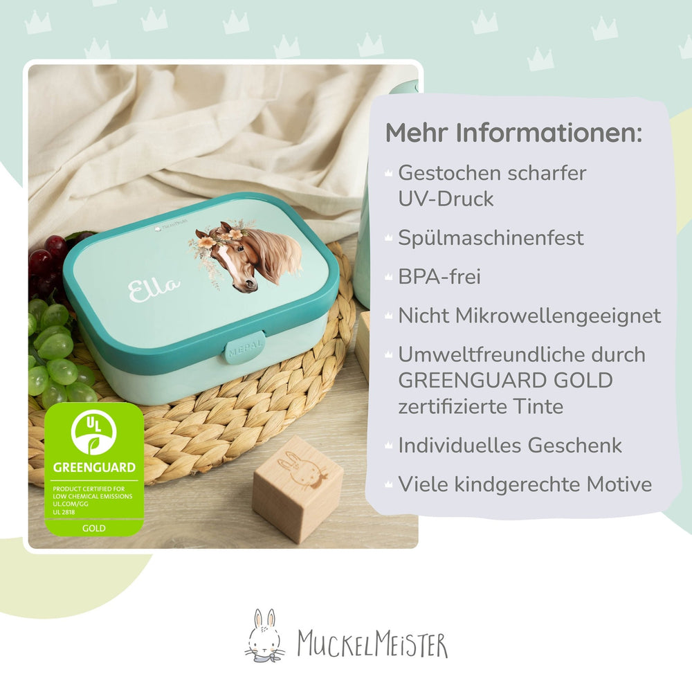 Mepal Brotdose Personalisiert - Campus - Pferd 