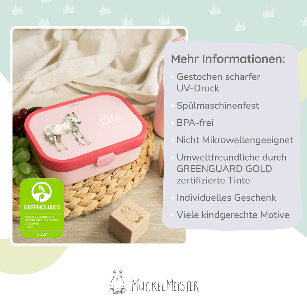 Mepal Brotdose Personalisiert - Campus - Pferd 